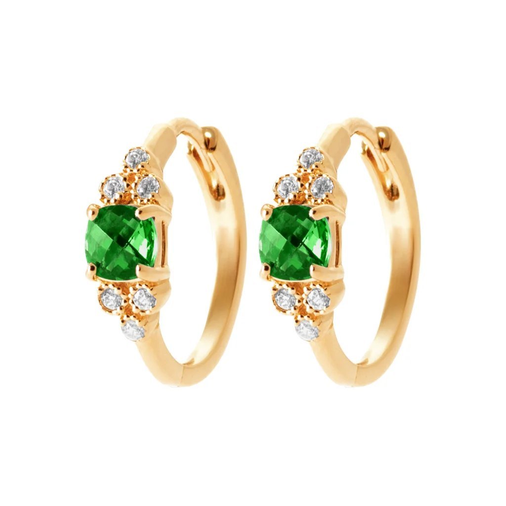 Boucles d'Oreilles Jade