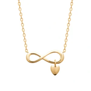 Collier Yuksel Cœur - Plaqué Or 750