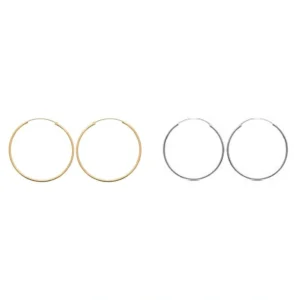 creoles en or et en argent