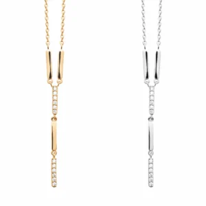 Collier en or et argent